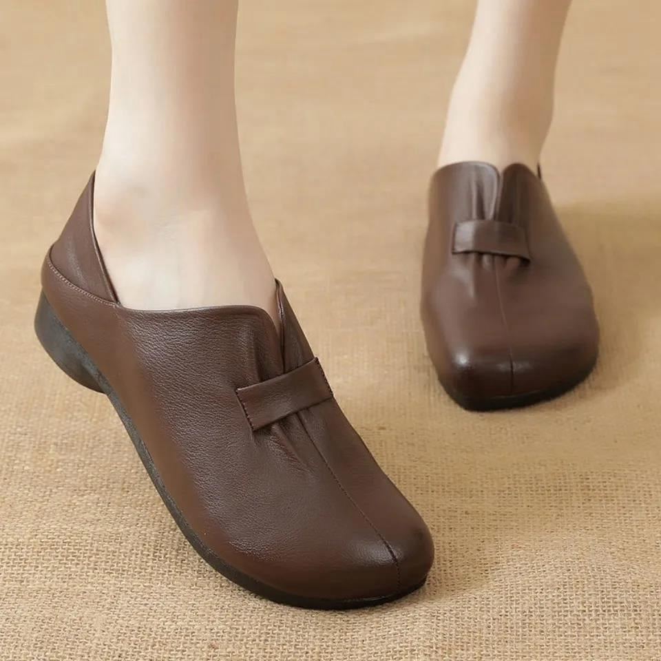 (⏰Last Day Promotion $6 OFF)Soft leather waterproof orthopedic shoes(Buy 2 Get Free Shipping✔️)