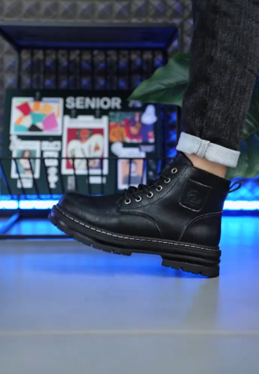 Men's classic pure leather boots