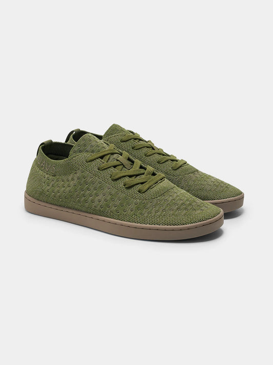 Green Breathable sweat-absorbent casual shoes