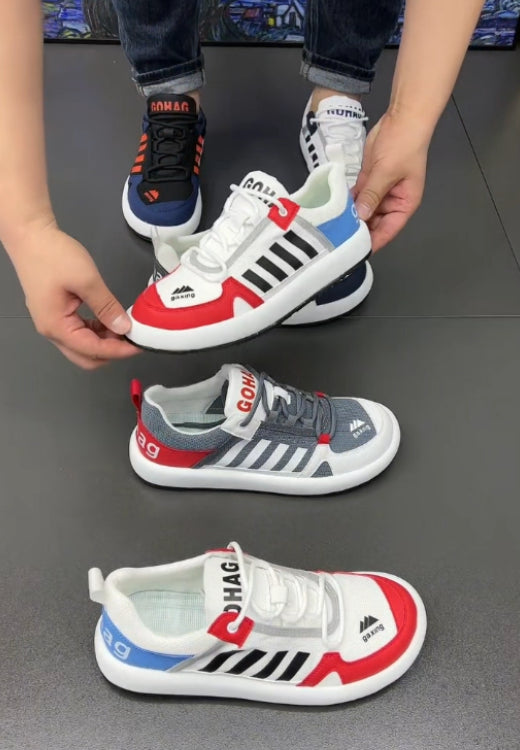 Men's slash color matching casual shoes