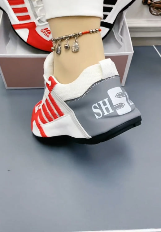 Men's color matching slash casual shoes