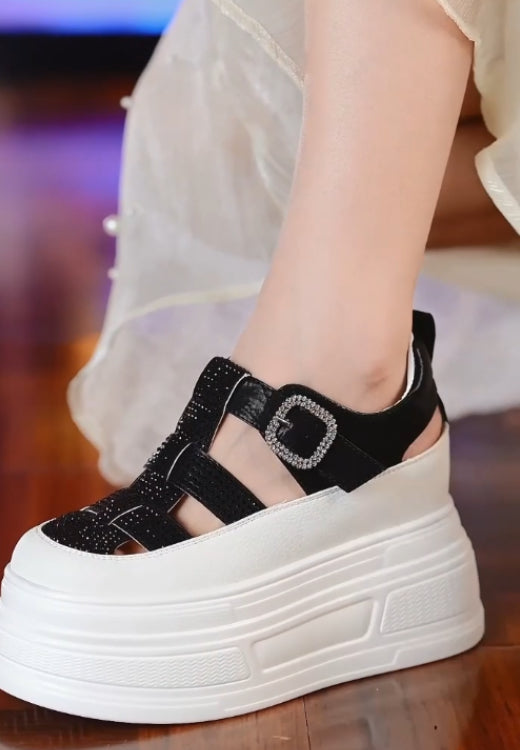 Women's Flash Diamond Striped Sandals