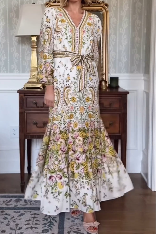 Spring floral dress/skirt