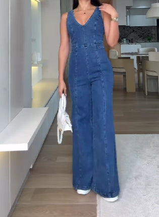 Perfect Denim Jumpsuit