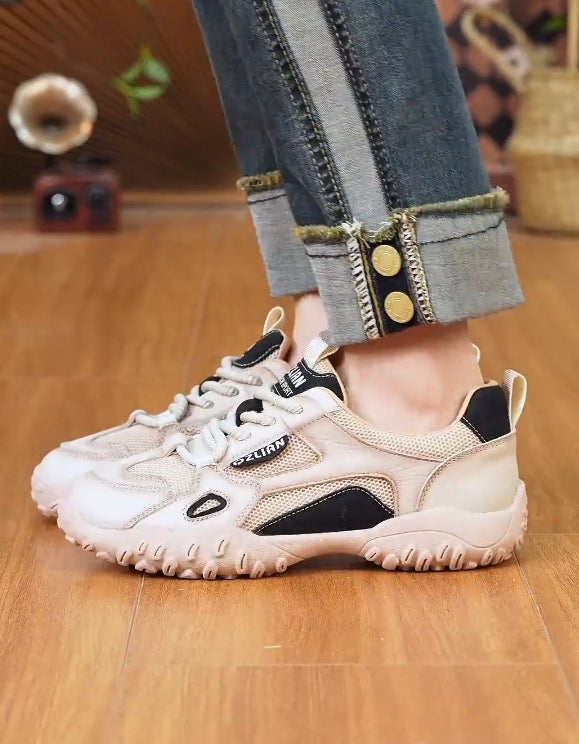 Casual breathable elastic shoes