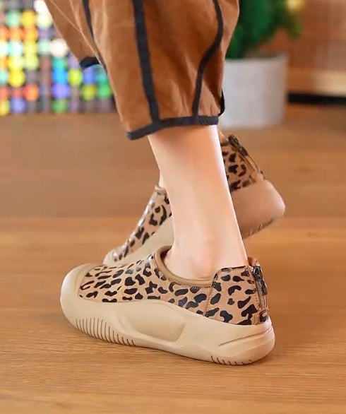 Leopard print leisure pedal