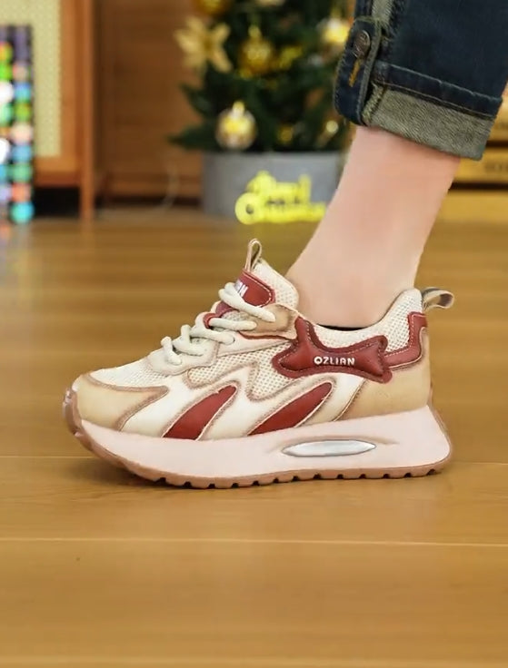 Elevated breathable sneakers