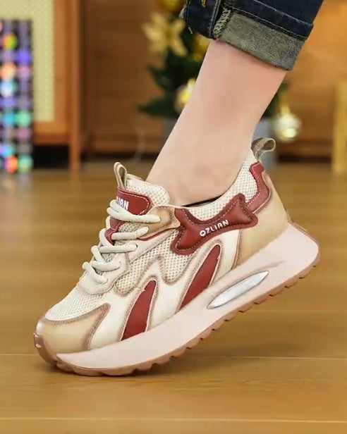 Elevated breathable sneakers