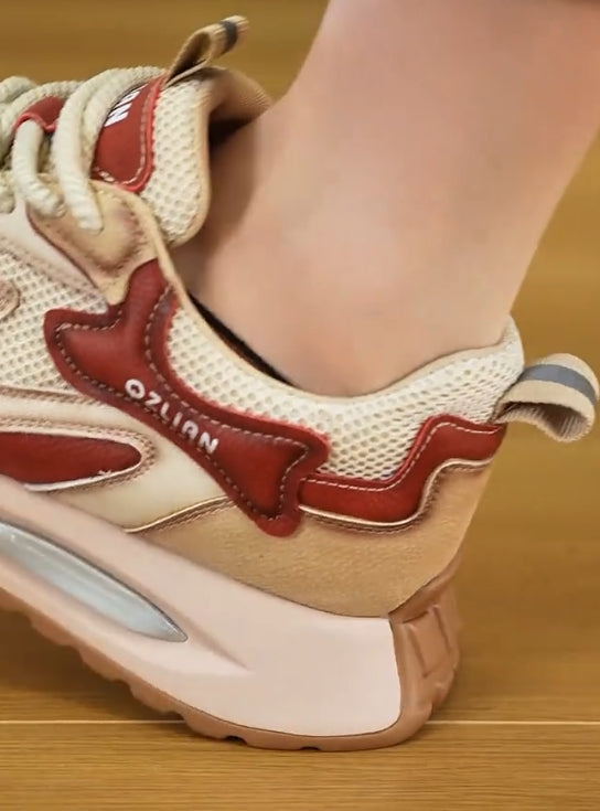 Elevated breathable sneakers