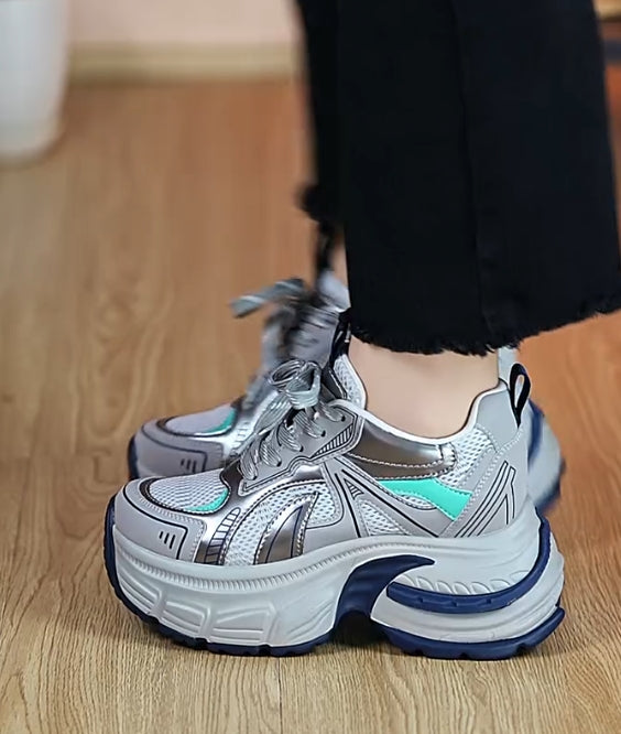 Heightening mesh breathable casual shoes