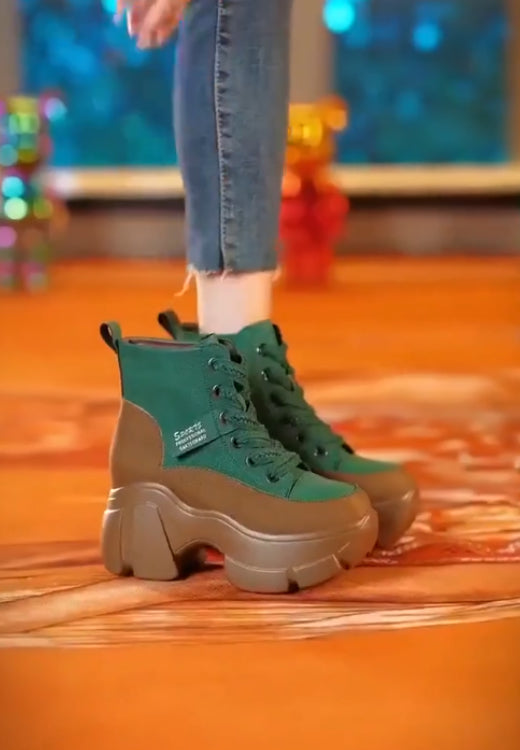 Splicing platform high boots | Spring/summer trend new