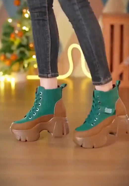 Splicing platform high boots | Spring/summer trend new