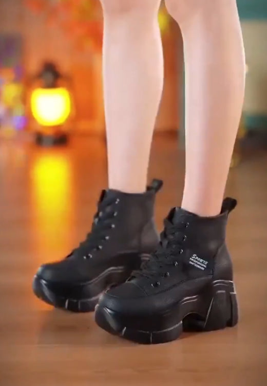 Splicing platform high boots | Spring/summer trend new