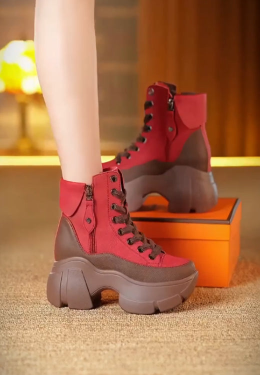 Splicing platform high boots | Spring/summer trend new