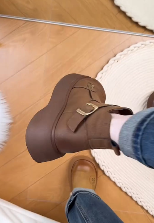 Simple and stylish retro breathable boots