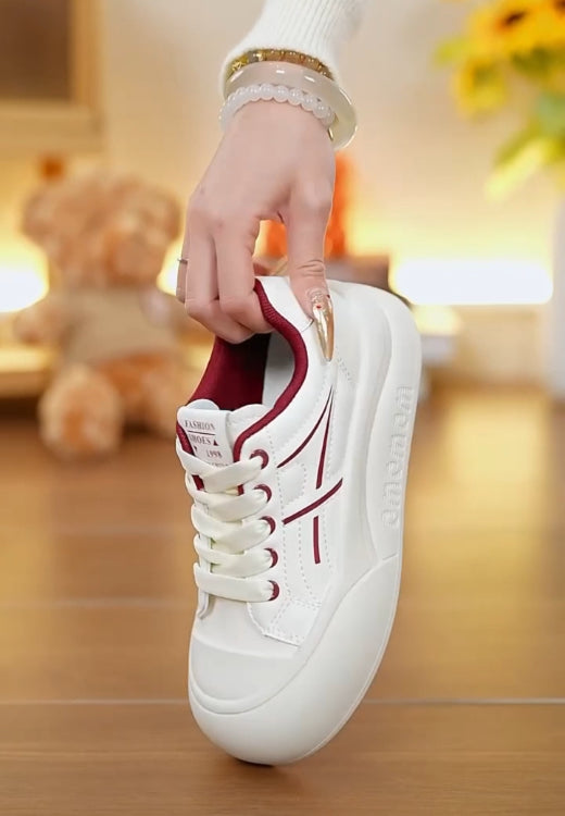 Spring and summer leisure small white shoes