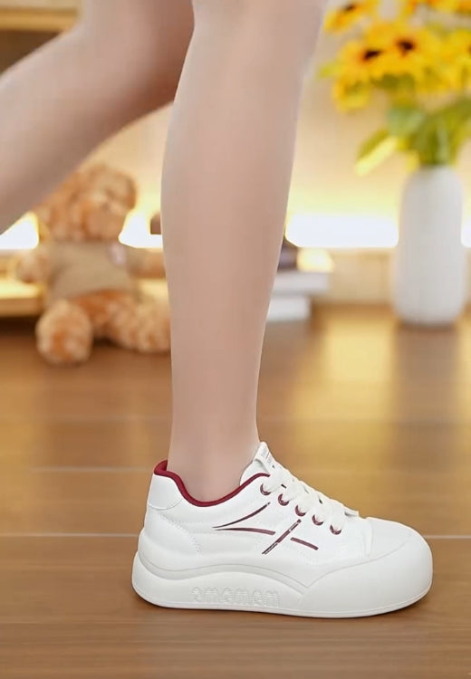 Spring and summer leisure small white shoes