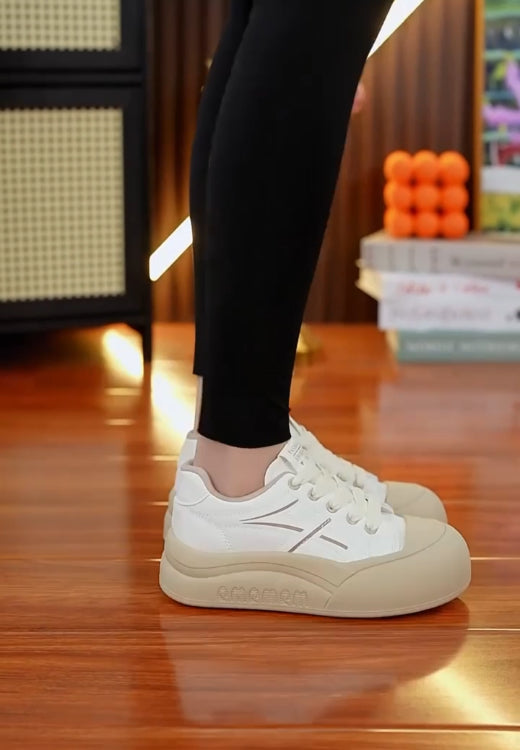 Spring and summer leisure small white shoes