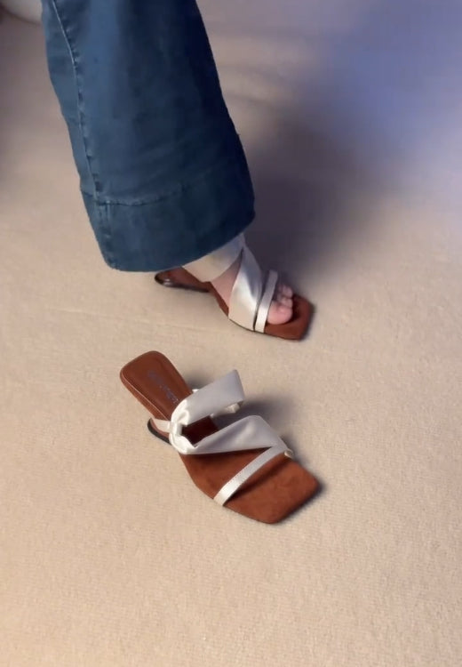 French wedge sandals and slippers