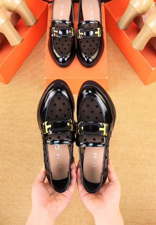 2025new fashion polka-dot mesh casual shoes