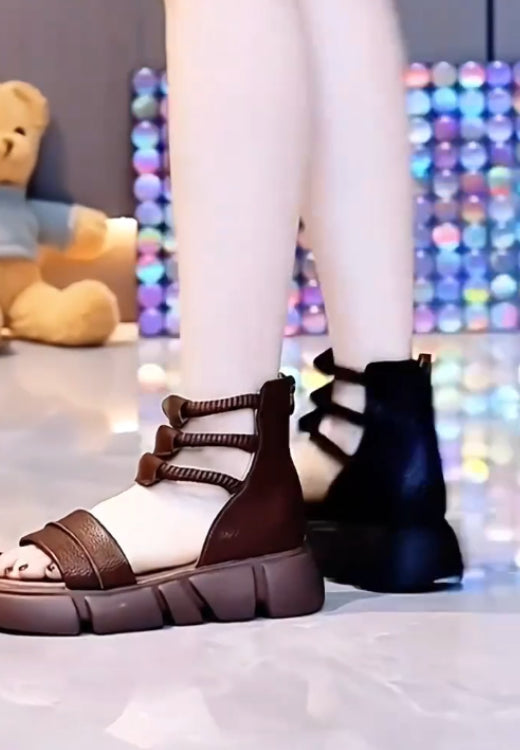 Retro Roman casual light sandals