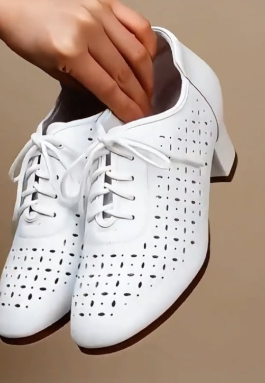 Hollow breathable ball casual shoes