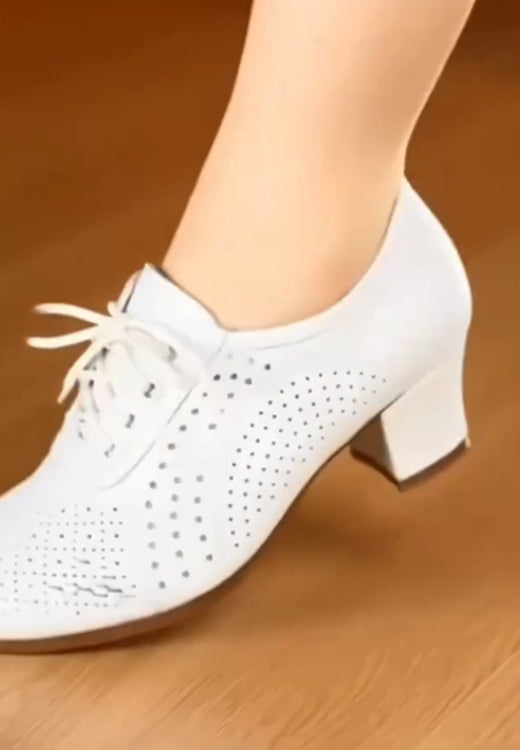 Hollow breathable ball casual shoes