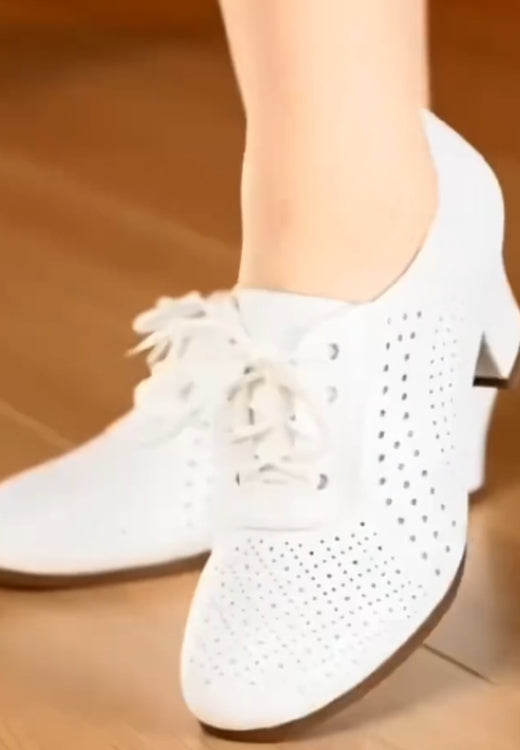 Hollow breathable ball casual shoes