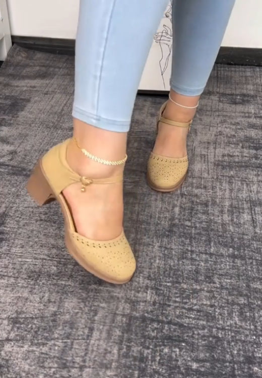 Women's Fashionable Solid Color HollowOut Design Sandals