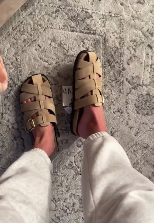 Eleganc fashion fisherman slippers