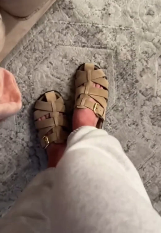Eleganc fashion fisherman slippers