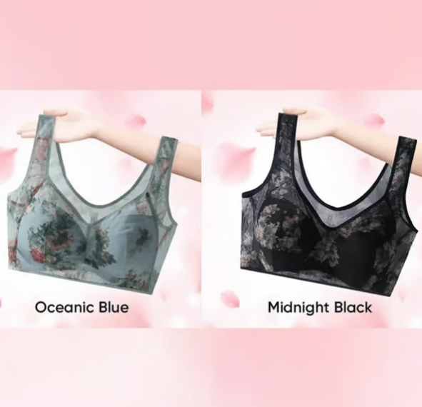 Super gather bra | Ice Silk Lace Cooling Comfort Bra