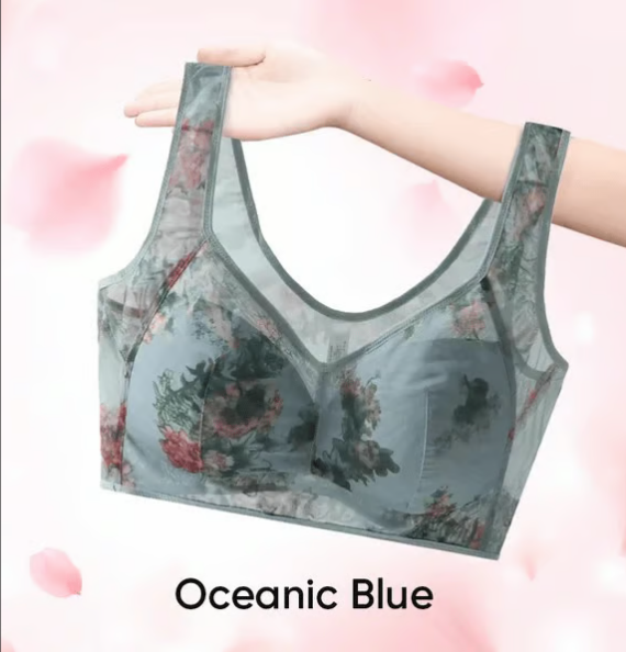 Super gather bra | Ice Silk Lace Cooling Comfort Bra