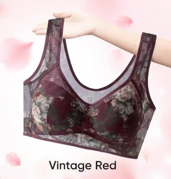 Super gather bra | Ice Silk Lace Cooling Comfort Bra