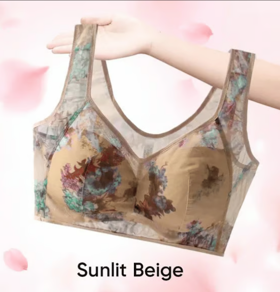 Super gather bra | Ice Silk Lace Cooling Comfort Bra