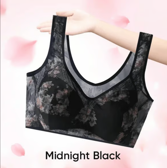 Super gather bra | Ice Silk Lace Cooling Comfort Bra
