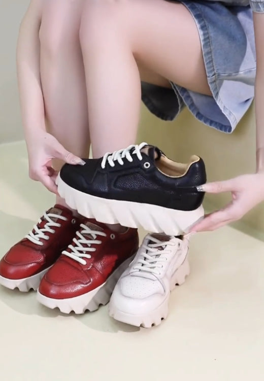 Bubble soft-soled waterproof and comfortable casual shoes