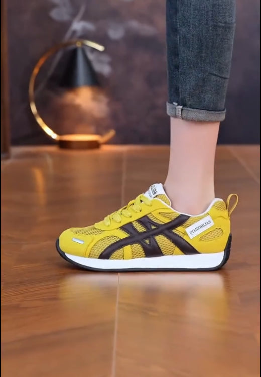 Multicolor color matching anti-slip breathable casual shoes