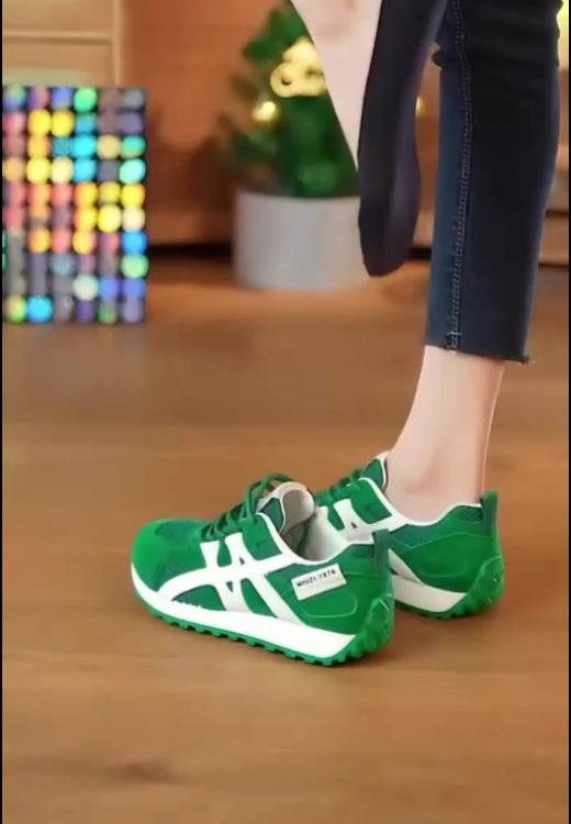 Multicolor color matching anti-slip breathable casual shoes