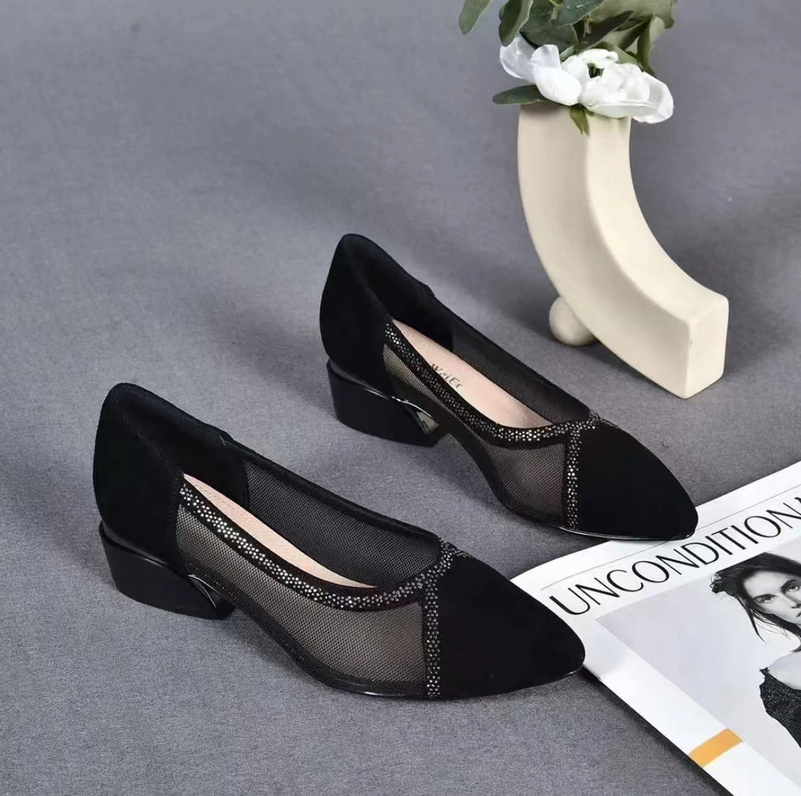 Fashionable mesh all-match women's shoes