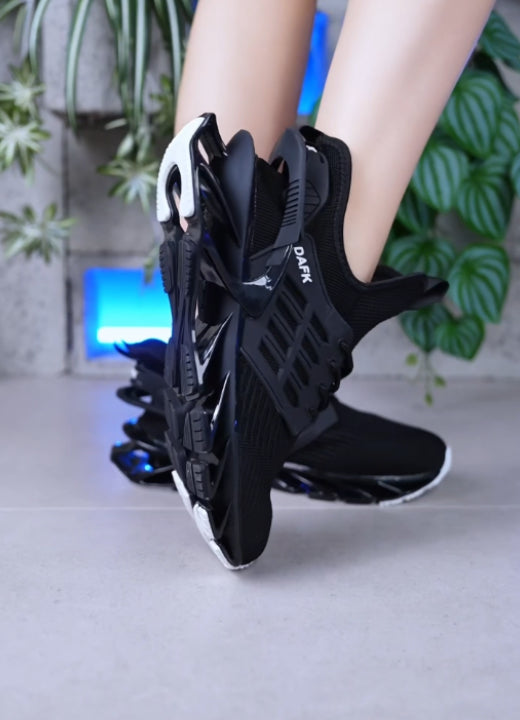 Air-woven breathable blade shoes