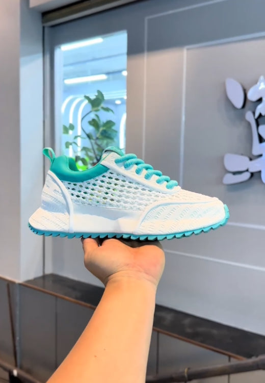 Men's hollow woven breathable casual shoes