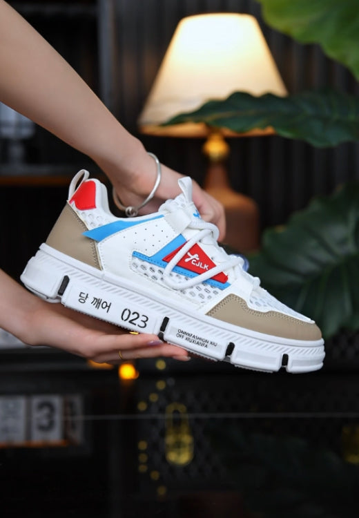 Men's new color matching shoes