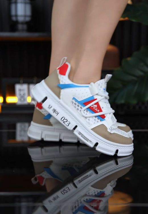 Men's new color matching shoes