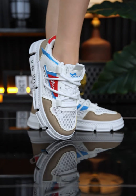 Men's new color matching shoes