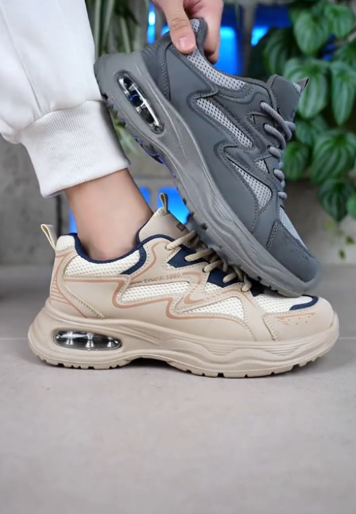 Men's light and high air cushion sports shoes