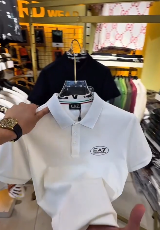 Men's quality letter printed short sleeves