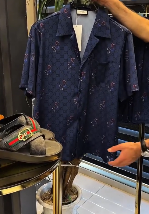 Men's printed leisure suit