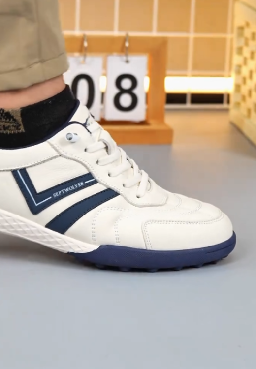 Men's two-color splicing leisure shoes