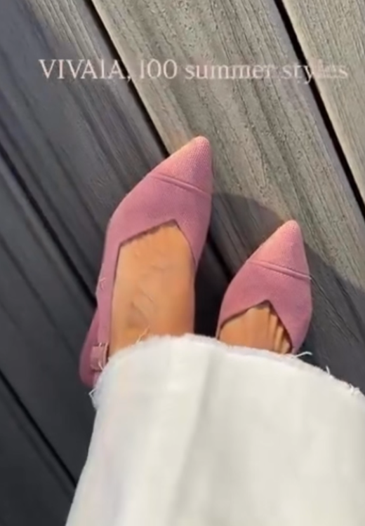 Women's pink high quality suede high heels